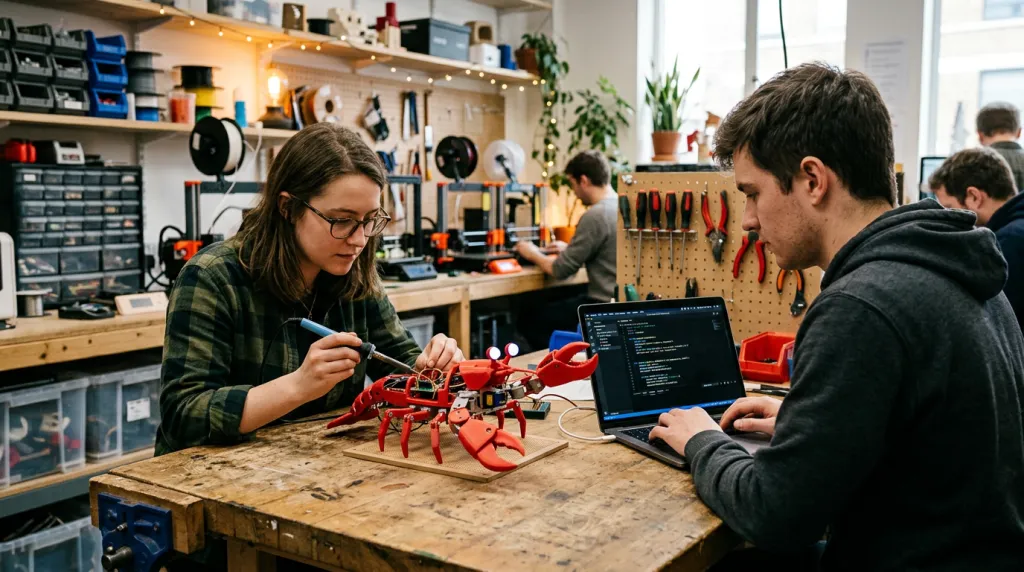 Matrix bullet-time scene with AI agents protecting a user from data overload